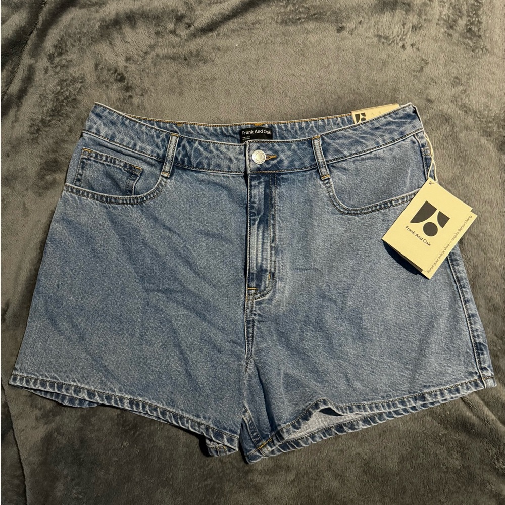 Frank and Oak Denim Shorts